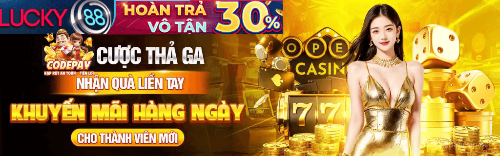 Sự kiện Lucky88 - Trải nghiệm Slots đỉnh cao